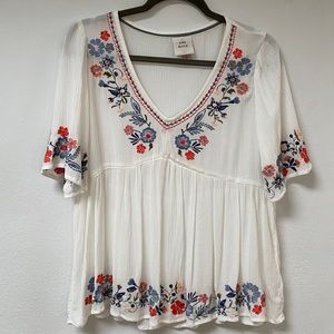 Pretty Embroidered Top